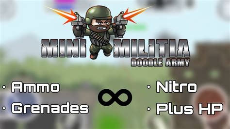 The Ultimate Guide to Mini Militia Unlimited Ammo and Nitro .